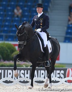 Matthias Rath and Totilas at the 2015 European Championships :: Photo © Astrid Appels