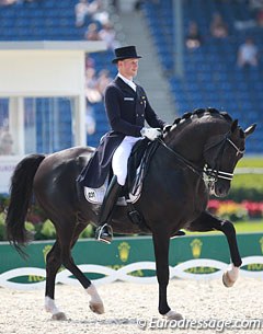 Matthias Rath and Totilas in the Grand Prix at the 2015 European Championships :: Photo © Astrid Appels