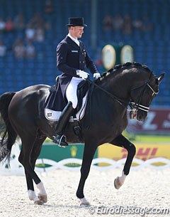Matthias Rath and Totilas at the 2015 European Championships in Aachen :: Photo © Astrid Appels