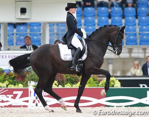 Kristina Bröring-Sprehe and Desperados at the 2015 European Championships in Aachen :: Photo © Astrid Appels