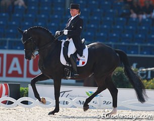 Karen Tebar and Don Luis are France's top scoring pair and help secure a ticket to Rio for the French team