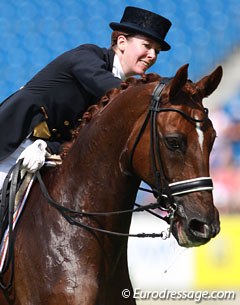 Laurence Vanommeslaghe at the 2015 European Championships :: Photo © Astrid Appels