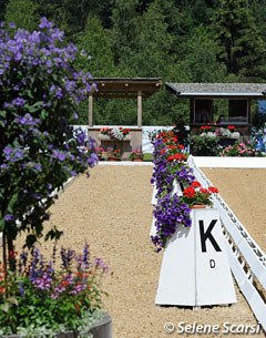 Gorgeous floral decorations at the Schindlhof