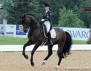 Max-Theurer rode Augustin in the pouring rain on Saturday