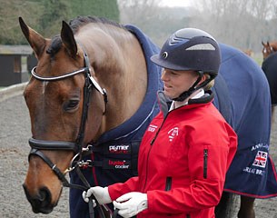 Anna Lawson and Bryan will unfortunately miss out on their first European Young Riders Championships