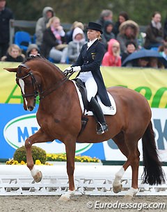 Nadine Capellmann and Girasol at the 2015 CDI Hagen :: Photo © Astrid Appels