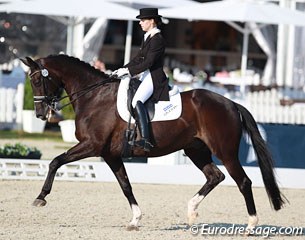 Polish Alicja Czapska on the Dutch bred 18-year old Pablo (by Ferro x Legaat)