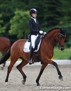 Helen Erbe and FS Charly Brown at the 2015 CDIO-P Hagen :: Photo © Astrid Appels