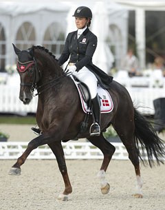 Anna Kasprzak and Donnperignon at the 2015 CDIO Hagen