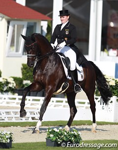 Juliette Piotrowski and her Sandro Hit offspring Sir Diamond represented Germany in the U25 division in Hagen