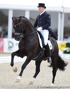Matthias Rath and Totilas in the 4* Grand Prix at the 2015 CDIO Hagen :: Photo © Astrid Appels