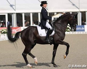 Kristina Bröring-Sprehe and Desperados at the 2015 CDIO Hagen :: Photo © LL-foto