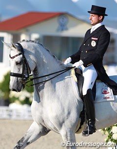 Austrian Manuel Springhetti on the Danish bred Mon Cherie d'Amour (by Romanov x Lavallo)