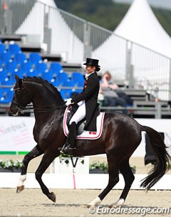 Rikke Svane and Finckenstein at the 2015 CDIO Hagen :: Photo © Astrid Appels