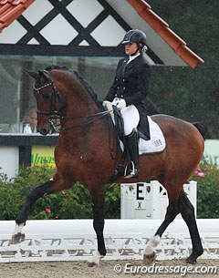 Hungarion Jazmin Yom Tov on the Belgian warmblood stallion Sierappel (by Montecristo x Flemmingh)