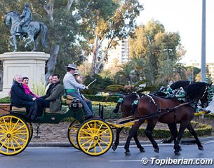 The judges travel in style