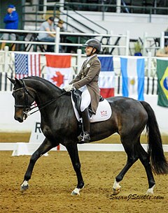 Vicky Busch and Pacifica at the 2015 CDI Katy :: Photo © Sue Stickle