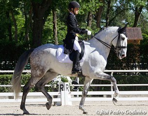 Sarah Warne and Batialo at the 2015 CDI Madrid :: Photo © Rui Pedro Godinho