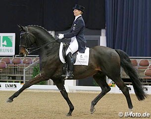 Anabel Balkenhol and Heuberger at the 2015 CDN Munster :: Photo © LL-foto
