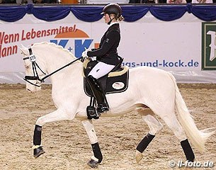 Wibke Hartmann-Stommel on Golden West (by HET Golden Dream x Golden Moonlight)