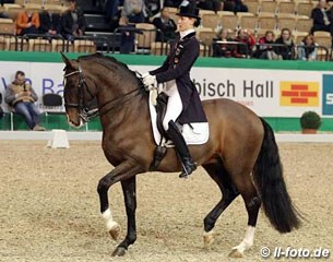 Kathleen Keller on Brazilian WEG team horse Vinheste (Manuel Tavares)-