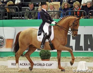 Fabienne Lutkemeier and D'Agostino at the 2015 CDI-W Neumunster :: Photo © LL-foto