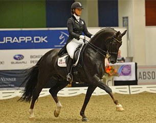 Anna Kasprzak and Donnperignon win the Grand Prix at the 2015 CDI-W Odense