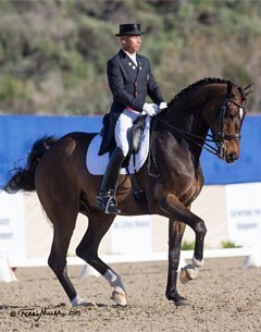 Steffen Peters and Legolas at the 2015 CDI-W San Juan Capistrano :: Photo © Terri Miller