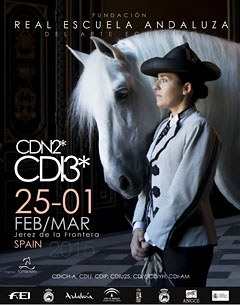 The 2015 CDI Jerez de la Frontera is the first of four exciting international dressage competitions in Spain in 2015