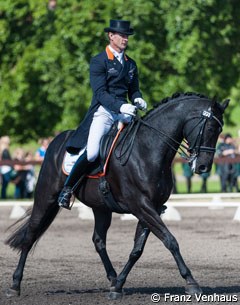 Bret Parbery and DP Weltmieser at the 2015 CDI Sydney :: Photo © Franz Venhaus
