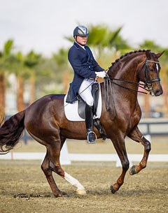 Jan Ebeling and Rassolini at the 2015 CDN Thermal :: Photo © Terri Miller