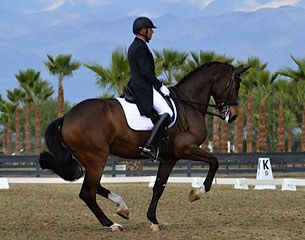 Steffen Peters and Rosamunde at the 2015 CDN Thermal :: Photo © Joseph Newcomb