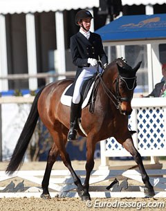 Mateo Barsotti on the Dutch bred Ra Vinci