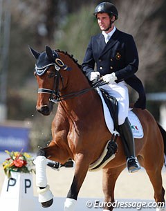 Jef Coenegrachts on Bernadette Brune's Deborah (by Florestan x Delphi)