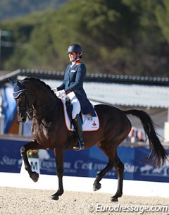 Dominique Filion and Wenicienta at the 2015 CDIO Vidauban :: Photo © Astrid Appels