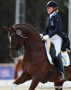 Jeanna Hogberg on Duendecillo P (by Don Romantic)