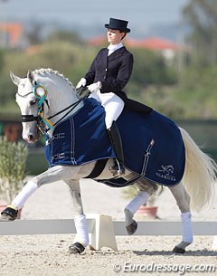 Raquel Falcao and Real win the Grand Prix at the 2015 CDI Vilamoura :: Photo © Astrid Appels