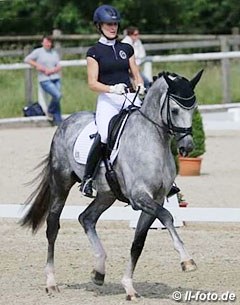 Belantis, German sport horse stallion by Benetton Dream – Expo’se - Rider: Beatrice Buchwald