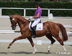 Damon’s Dejaron, Westfalian stallion by Damon Hill - Rider: Heiner Schiergen