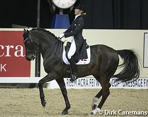 Agnete Kirk Thinggaard and Jojo AZ at the 2015 World Cup Finals in Las Vegas :: Photo © Dirk Caremans