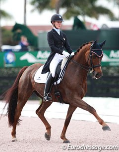 Arlene Page and Woodstock at the 2015 CDI Wellington :: Photo © Astrid Appels