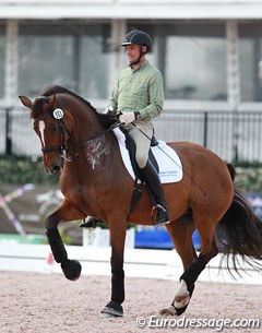 Danish Lars Petersen and Mariett are on strong form in Wellington, having already won two CDI's this season