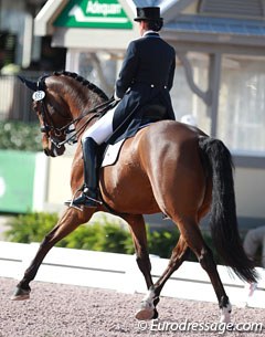 Kathleen Raine and Breanna at the 2015 CDI Wellington :: Photo © Astrid Appels
