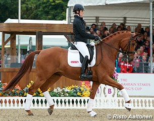 Charlotte Dujardin on Barolo, which is owned by Anne Cohn