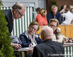 The judges at work