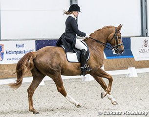 Polish junior Julia Moczak on Florimoon