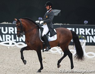 Jose Daniel Martin Dockx and Grandioso at the 2016 Olympic Games :: Photo © Astrid Appels