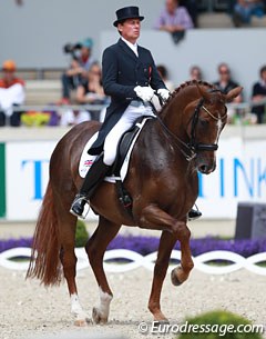 Emile Faurie on Ulli Kasselmann's Weekend Fun at the 2016 CDIO Aachen :: Photo © Astrid Appels