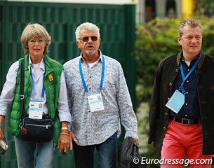 Showtime's owner Gabrielle Kippert with Franco Della Puppa and Dorothee's husband Jobst Krumhoff