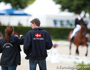 Danish team captain Kimi Nielsen and Danish team trainer Rudolf Zeilinger made the pick for their Rio team at Aachen